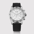 Britime Round Silver Chronograph watch