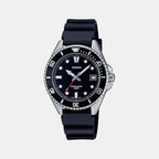 Enticer Men Quartz Black Dial Analog Resin Watch A2193