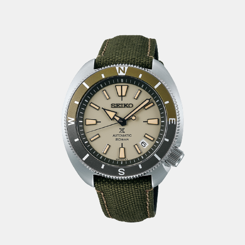 Seiko Round Tan Analog watch