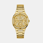 Guess Square Champagne Analog watch