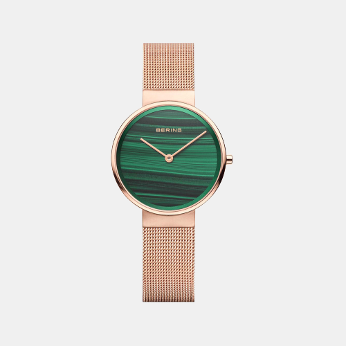 Bering Round Green Analog watch