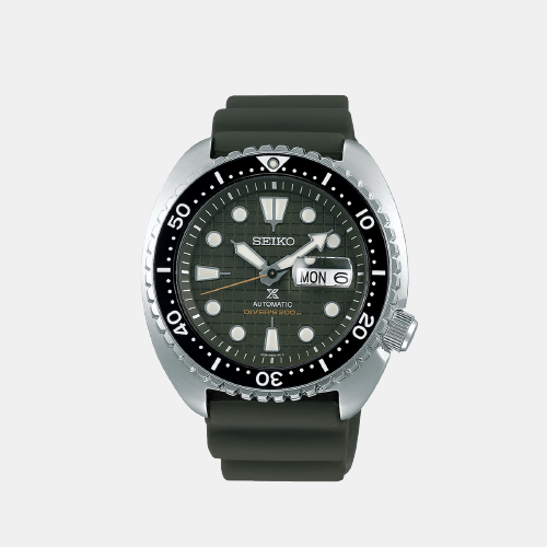 Seiko Round Green Analog watch