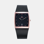 Obaku Square Black Analog watch