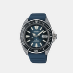 Seiko Round Blue Analog watch