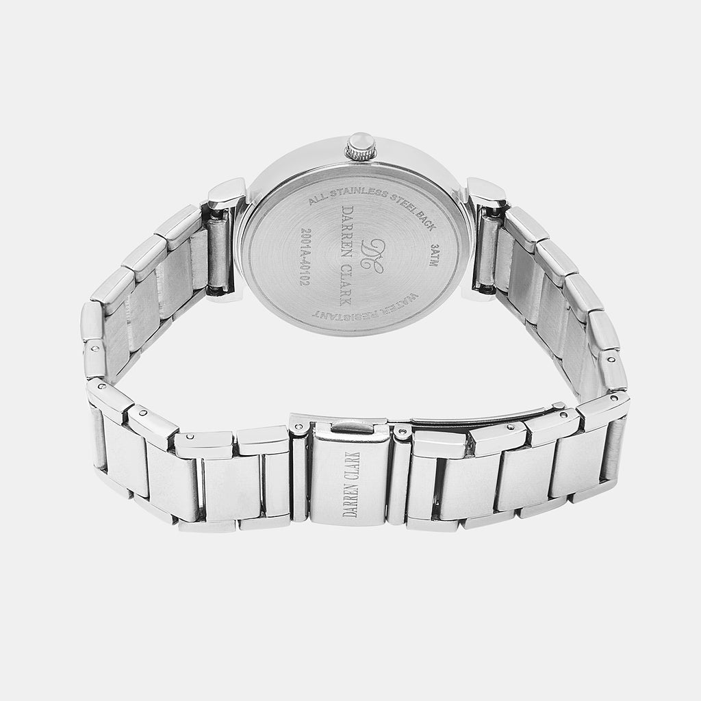 Darren Clark Women Round White watch