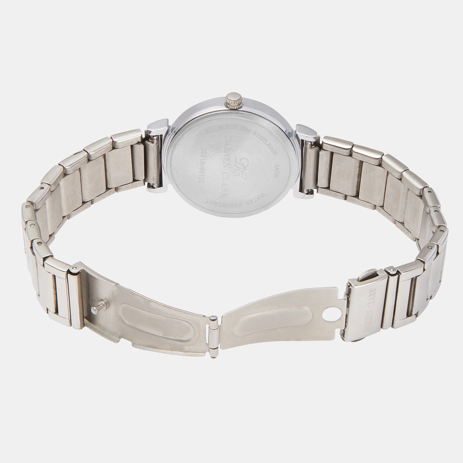 Darren Clark Metal Silver watch