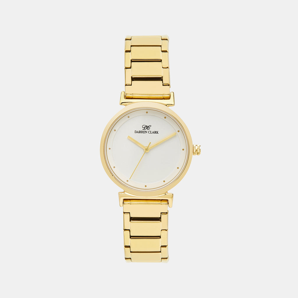 Darren Clark Round White Analog watch