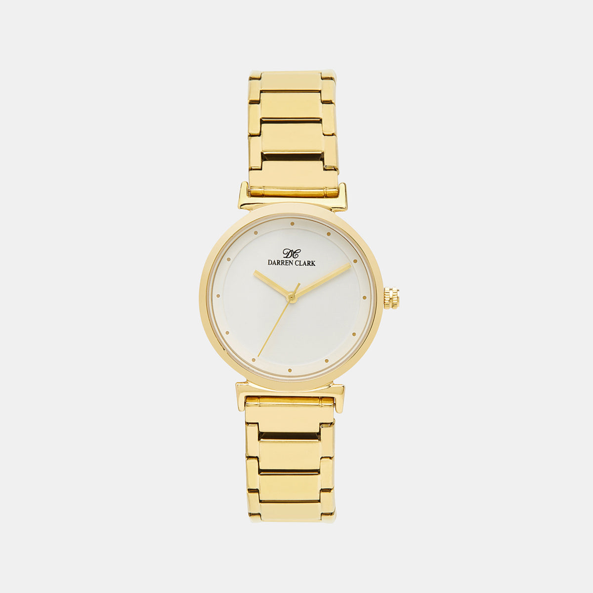 Darren Clark Round White Analog watch