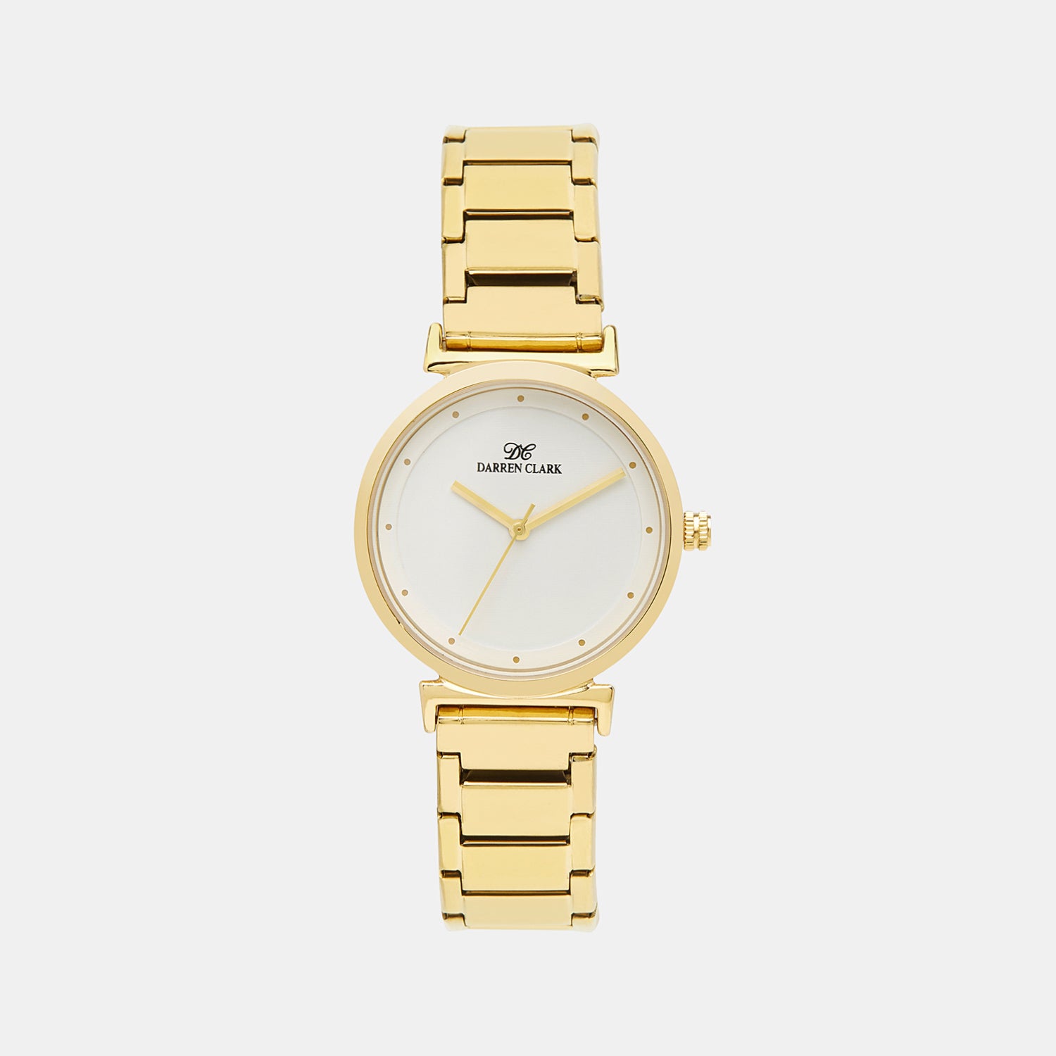 Darren Clark Round White Analog watch