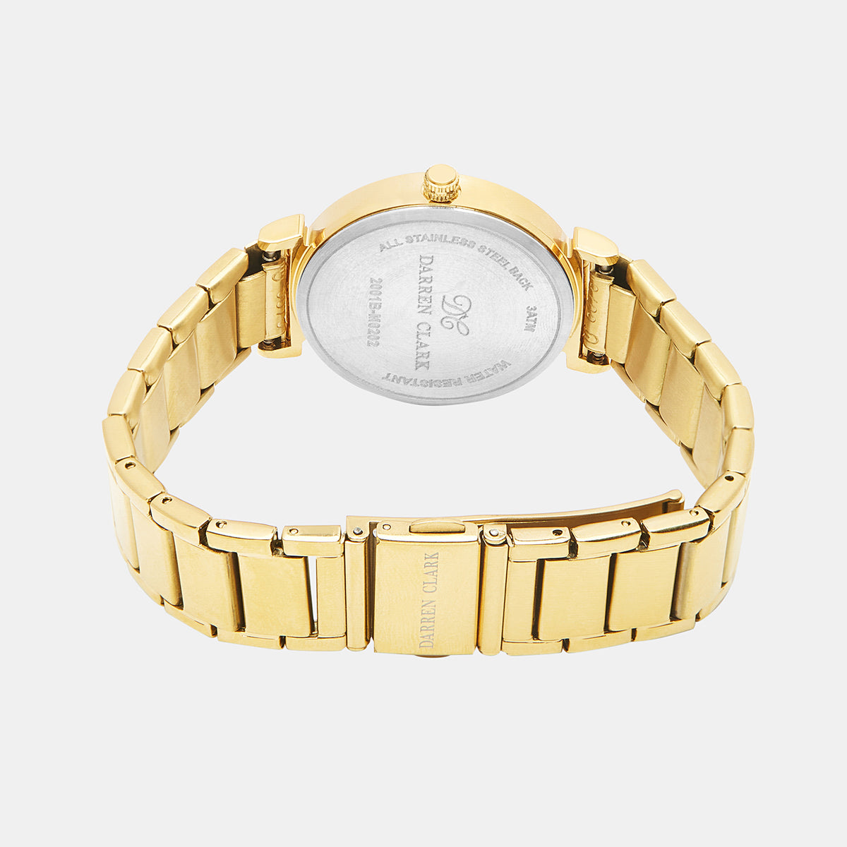 Darren Clark Brass Round watch