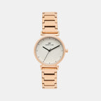 Darren Clark Round White Analog watch