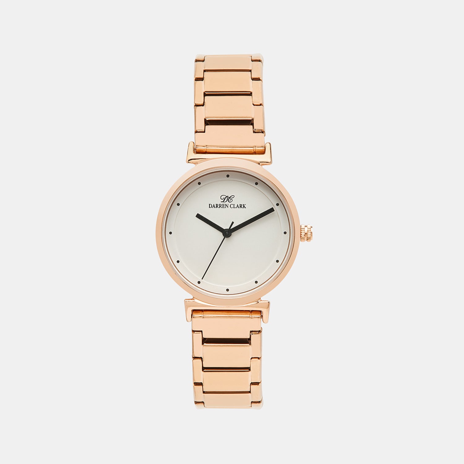 Female Rose Gold Analog Brass Watch 2001C-M0302