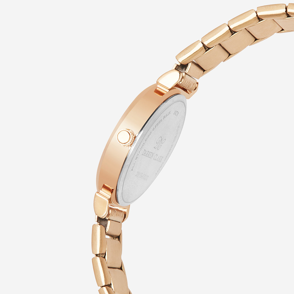 Darren Clark Women Round White watch