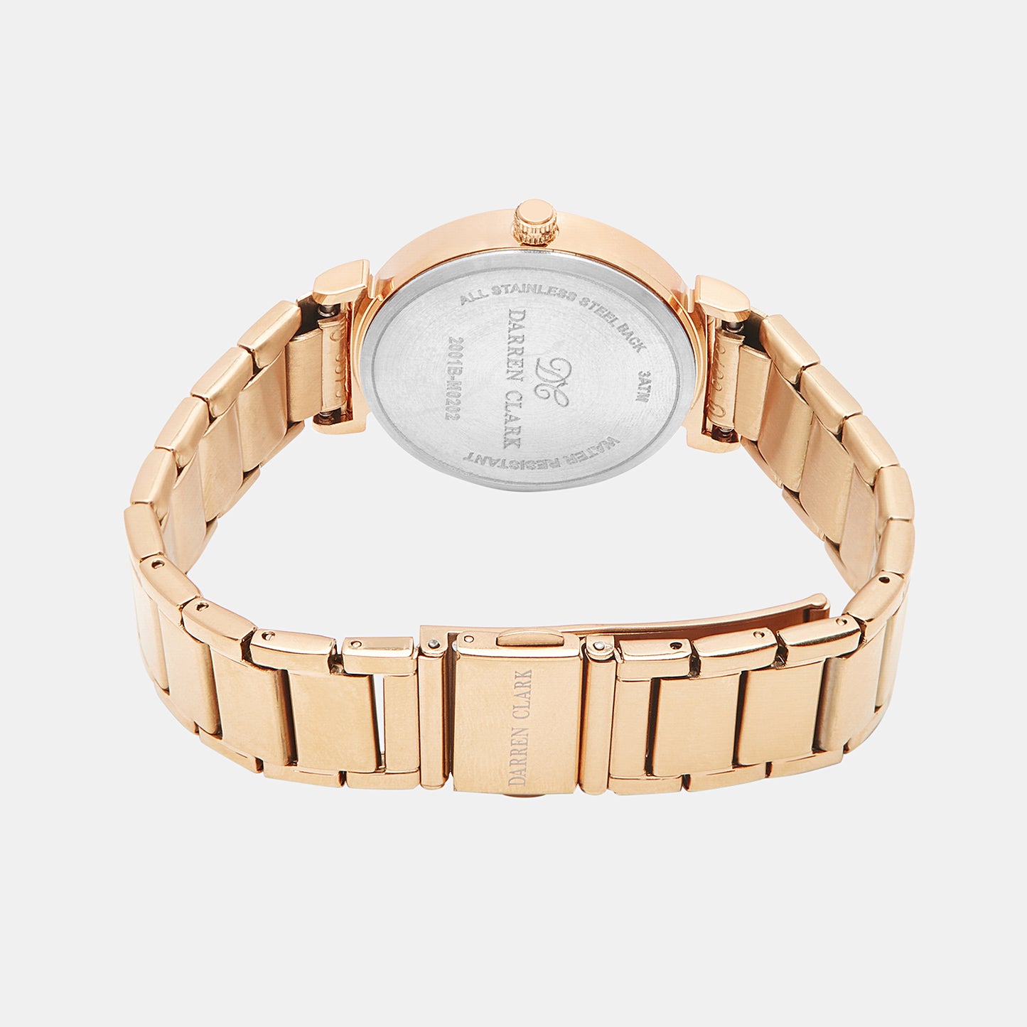 Women's Rose Gold Analog Brass Watch 2001C-M0302