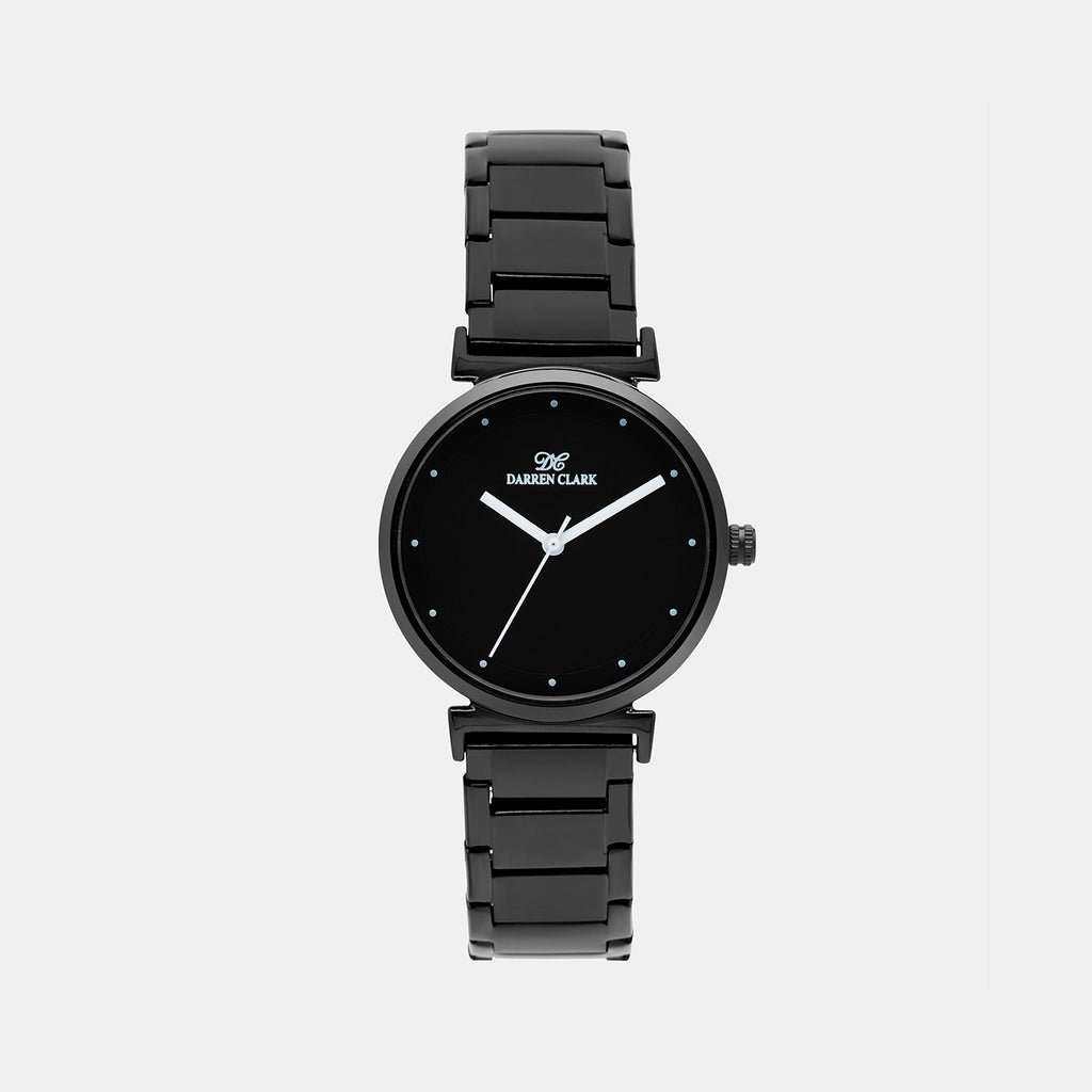 Darren Clark Round Black Analog watch
