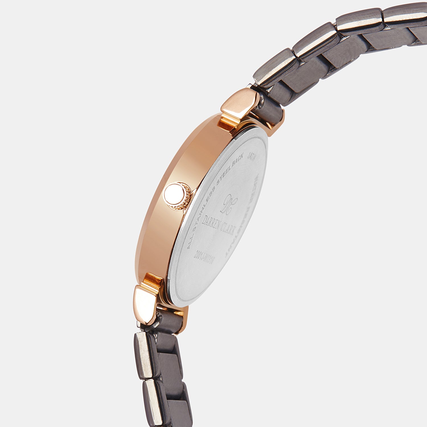 Darren Clark Women Round Grey watch