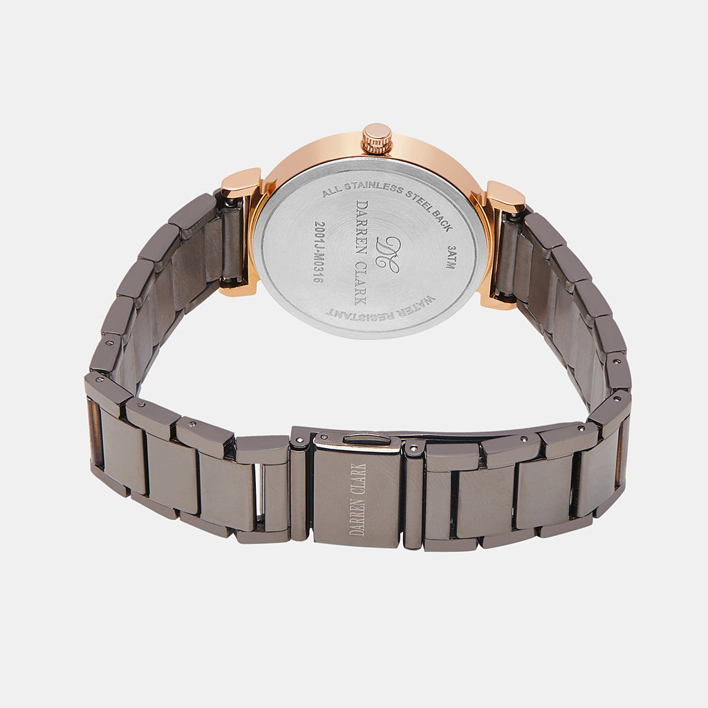 Darren Clark Brass Round watch