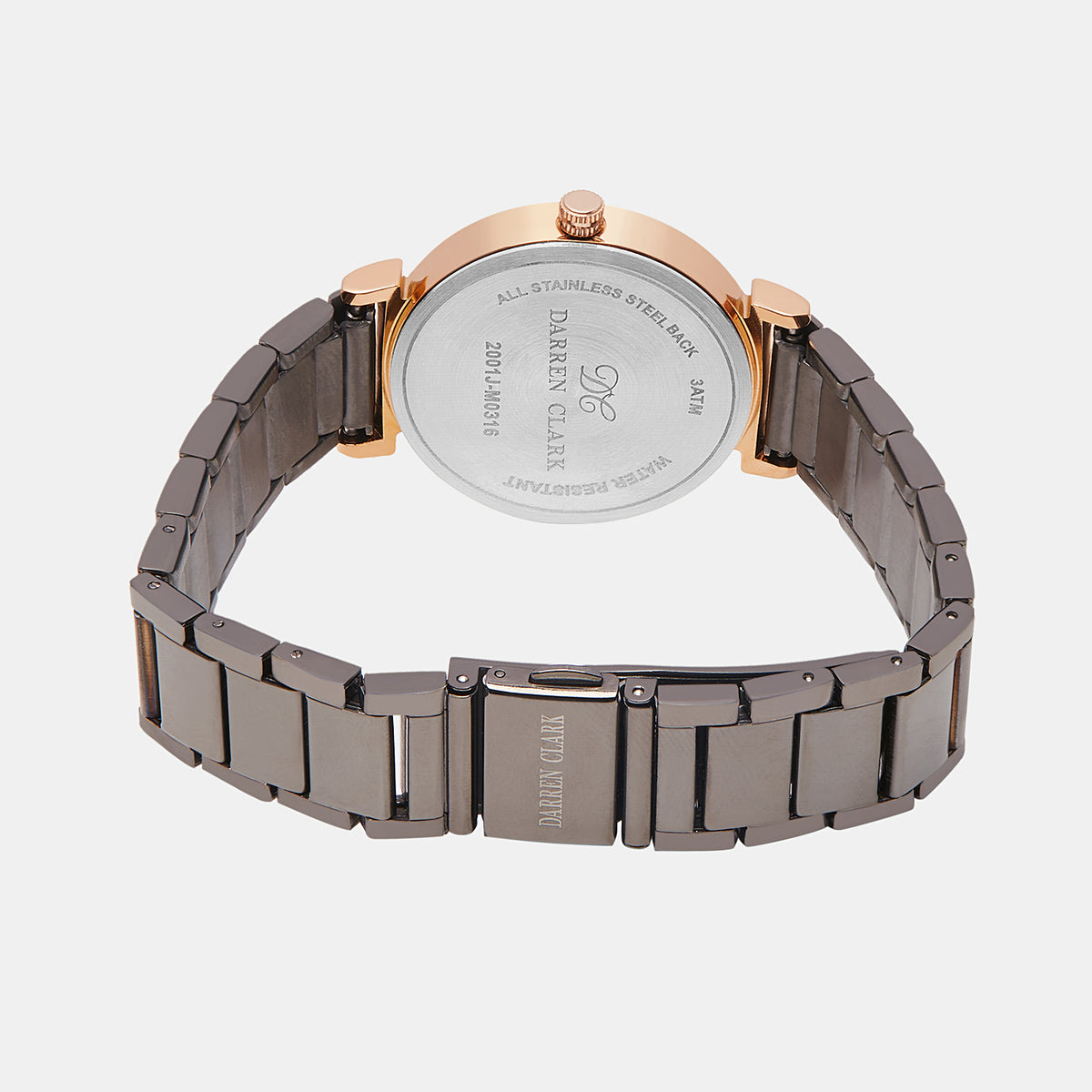 Darren Clark Brass Round watch