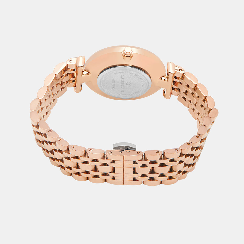 Darren Clark Brass Round watch