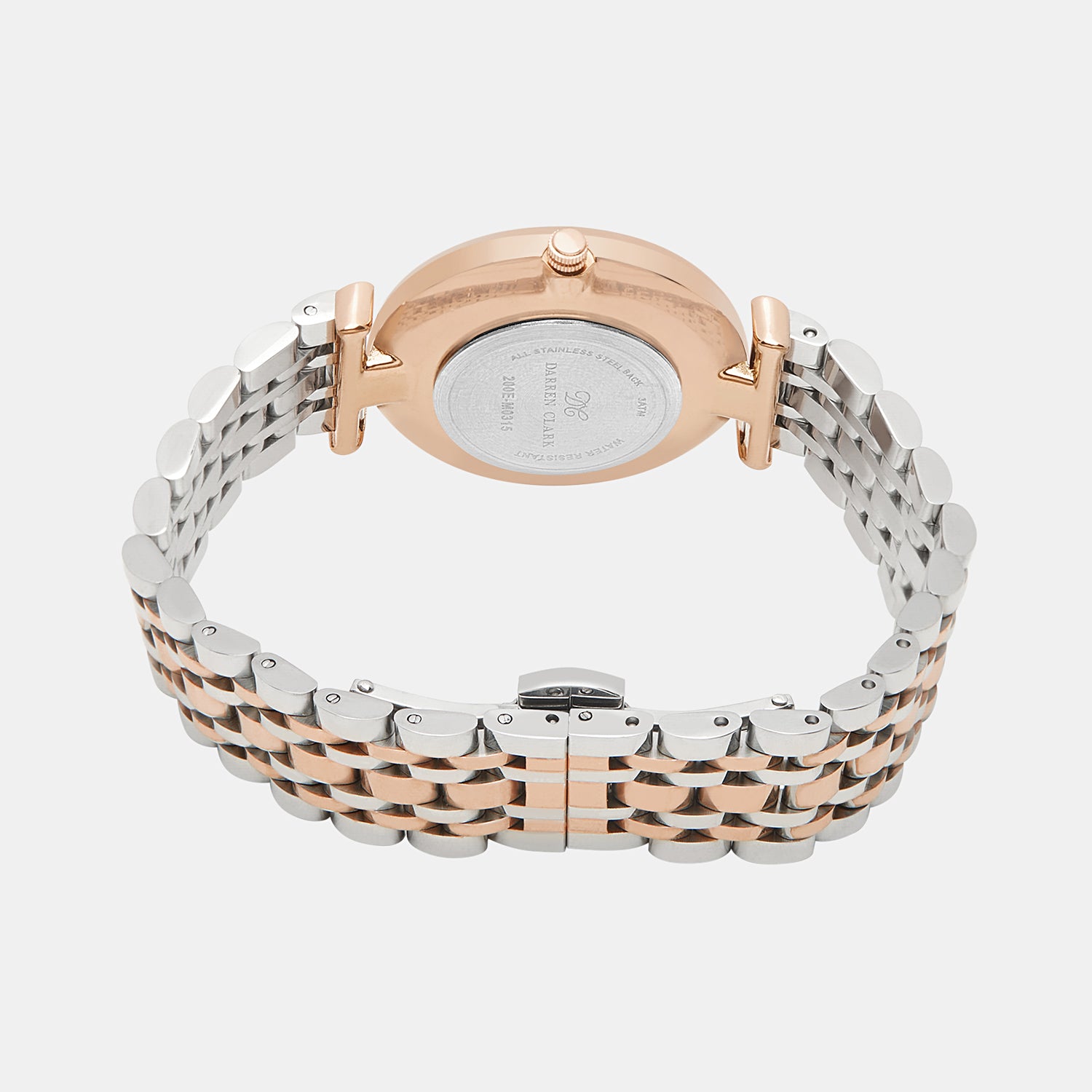 Darren Clark Brass Round watch