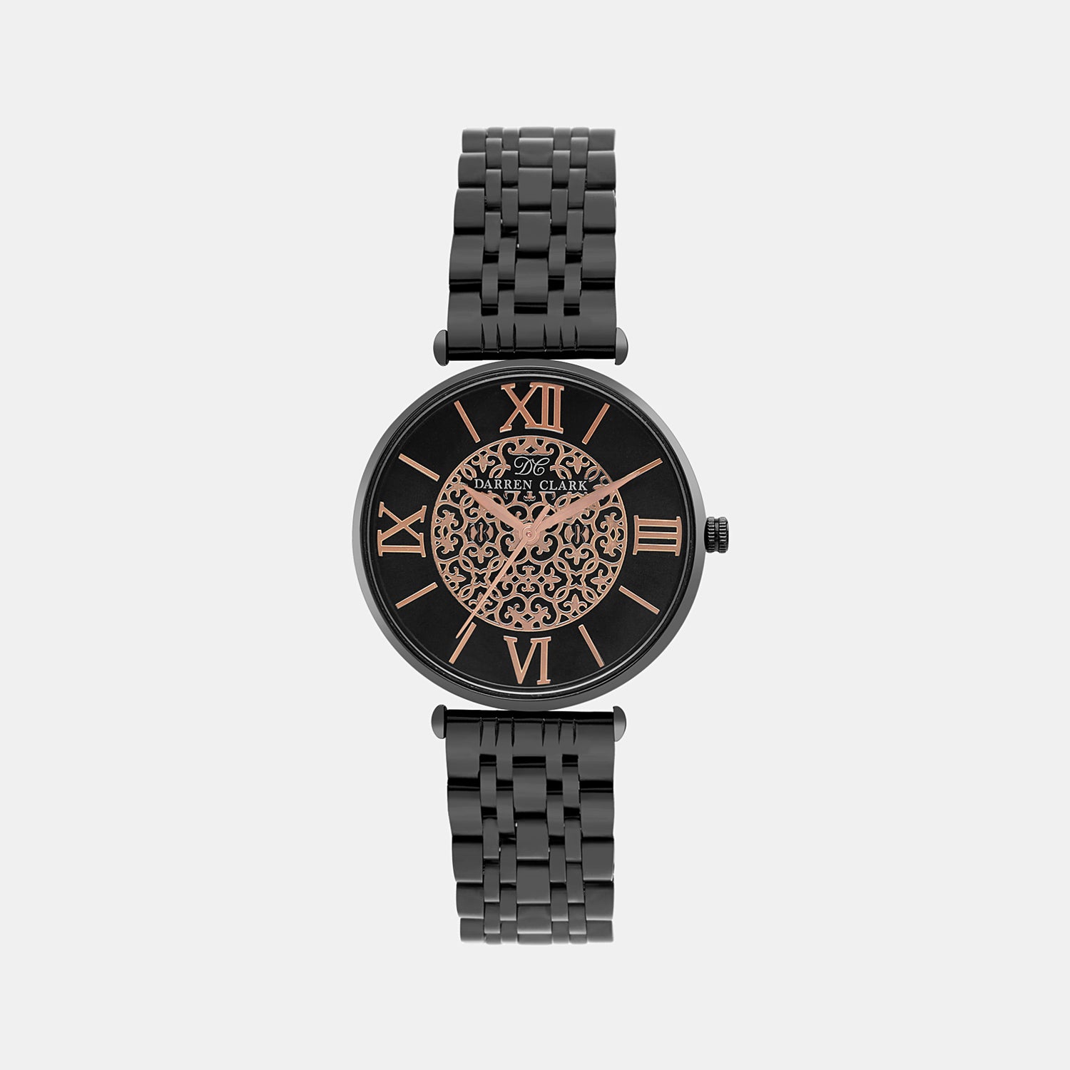 Darren Clark Round Black Analog watch