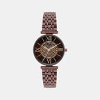 Darren Clark Round Brown Analog watch