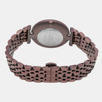 Darren Clark Women Round Brown watch