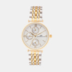 Darren Clark Round Silver Multi-Function watch