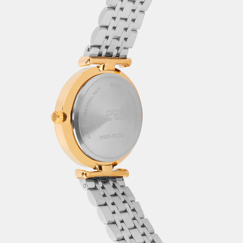 Darren Clark Women Round Silver watch