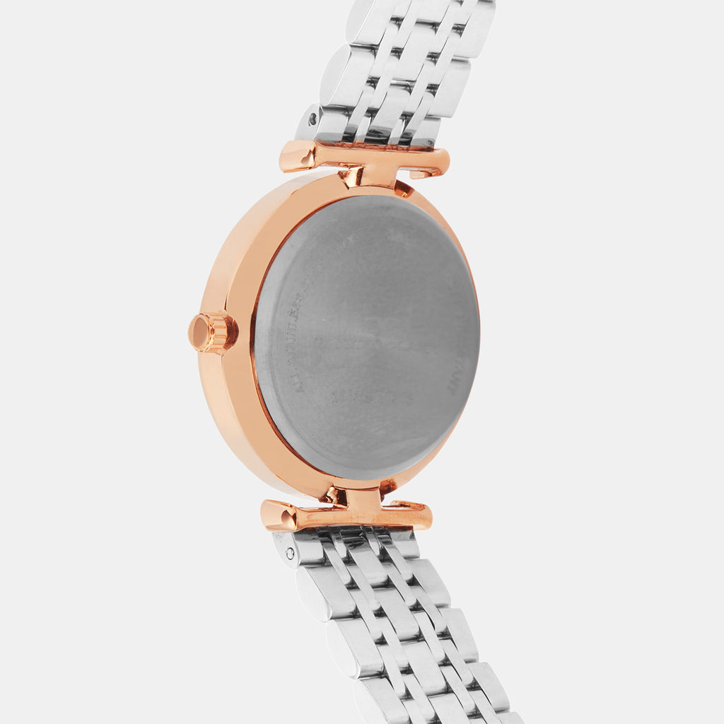 Darren Clark Women Round Silver watch