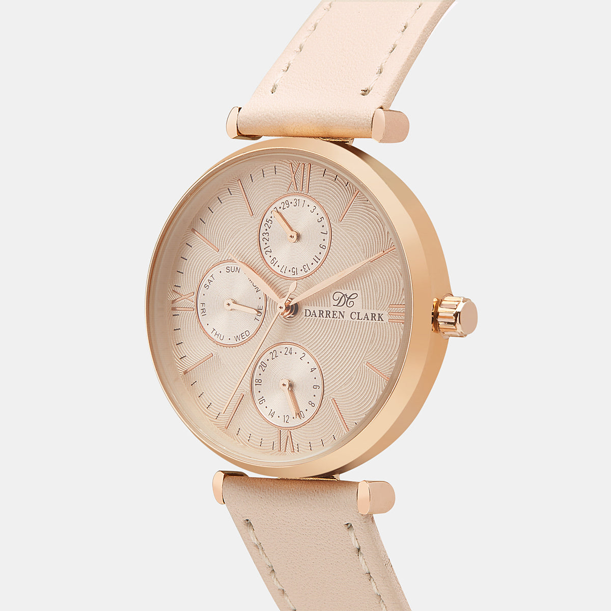 Darren Clark 34 mm Round Quartz watch