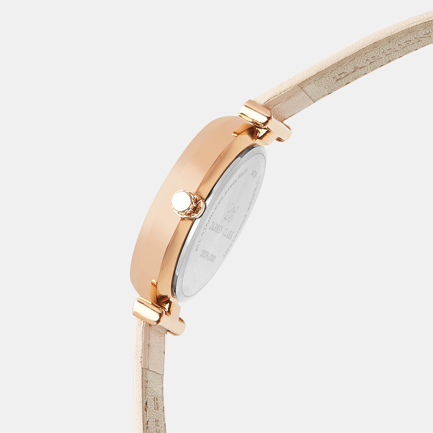 Darren Clark Women Round Ivory watch