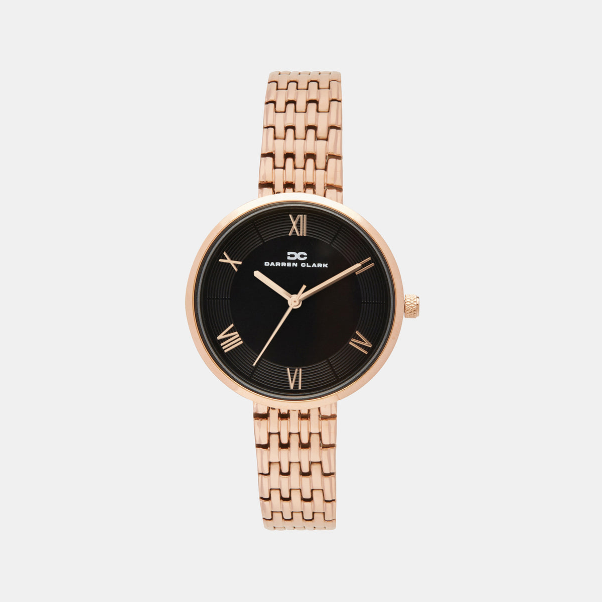 Darren Clark Round Black Analog watch