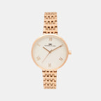Darren Clark Round White Analog watch