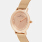 Women's Rose Gold Analog Brass Watch 2005C-E0307