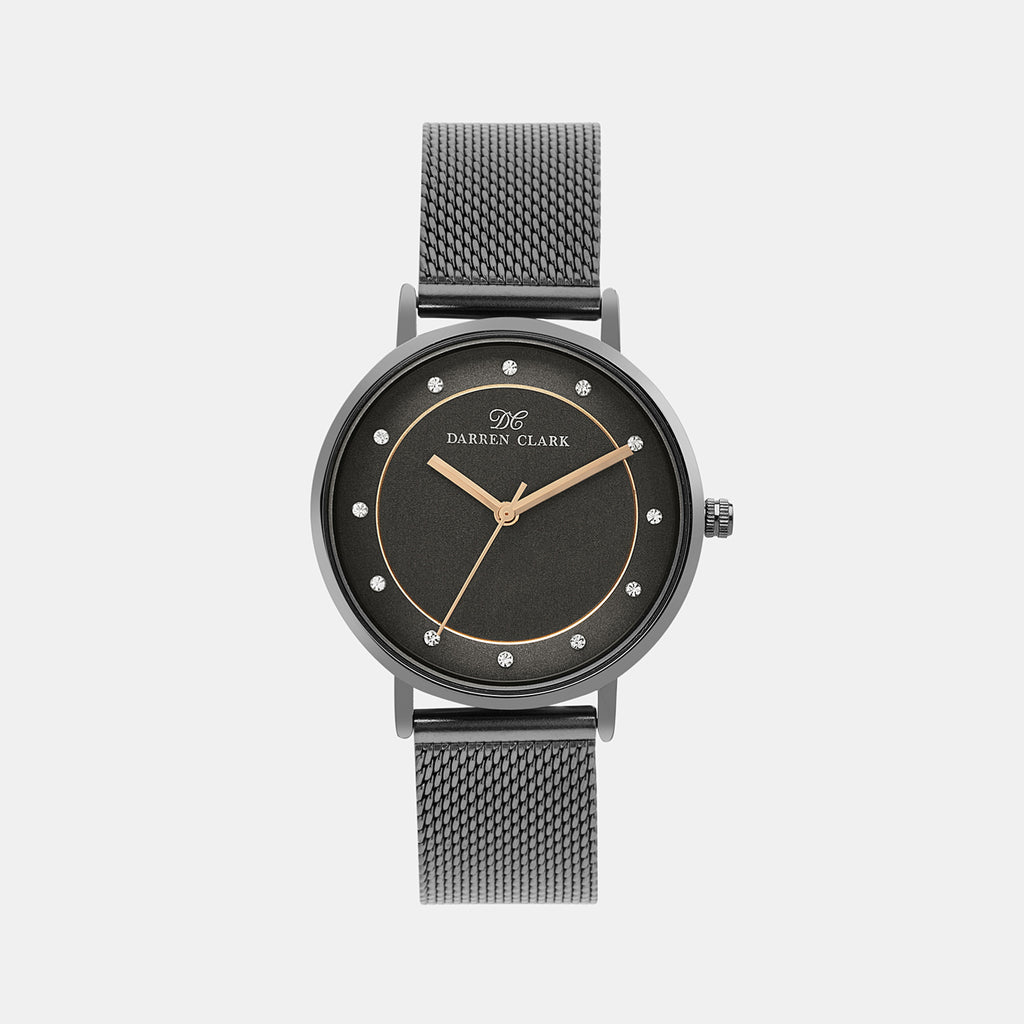 Darren Clark Round Black Analog watch