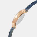 Darren Clark Women Round Blue watch