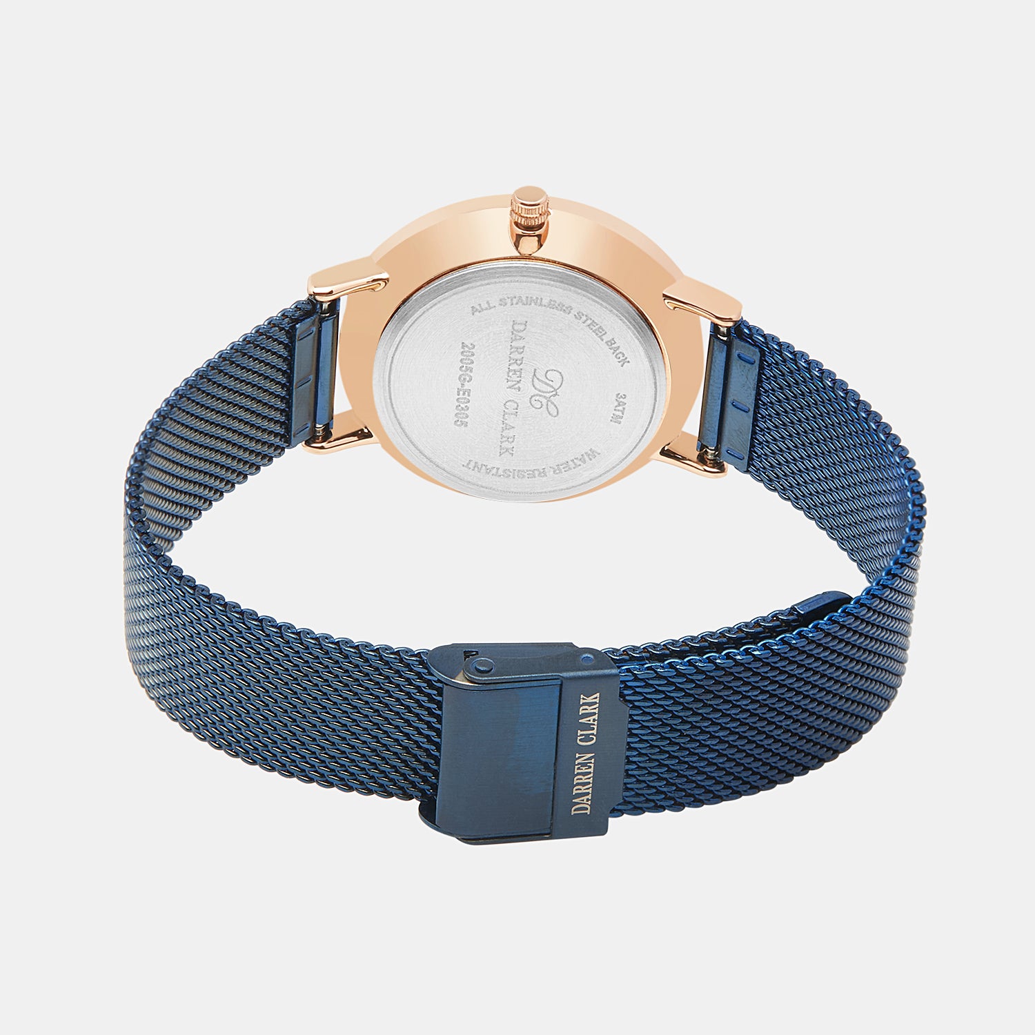 Darren Clark Brass Round watch