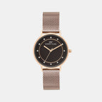 Darren Clark Round Brown Analog watch