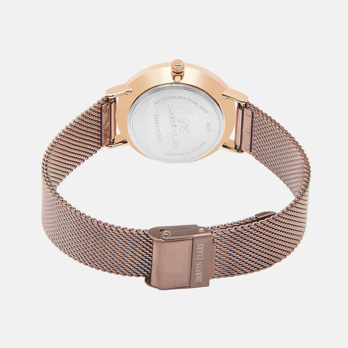 Women's Rose Gold Analog Brass Watch 2005H-E0306