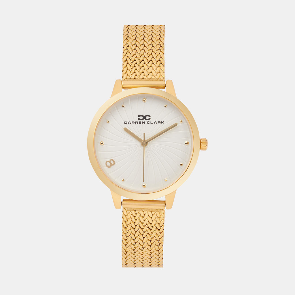 Darren Clark Round White Analog watch