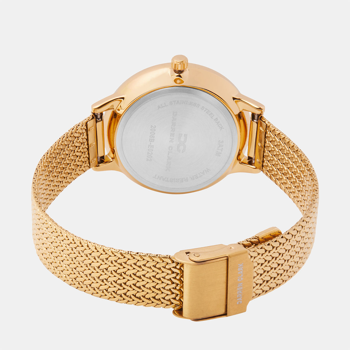 Darren Clark Women Round White watch