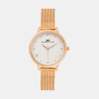 Darren Clark Round White Analog watch