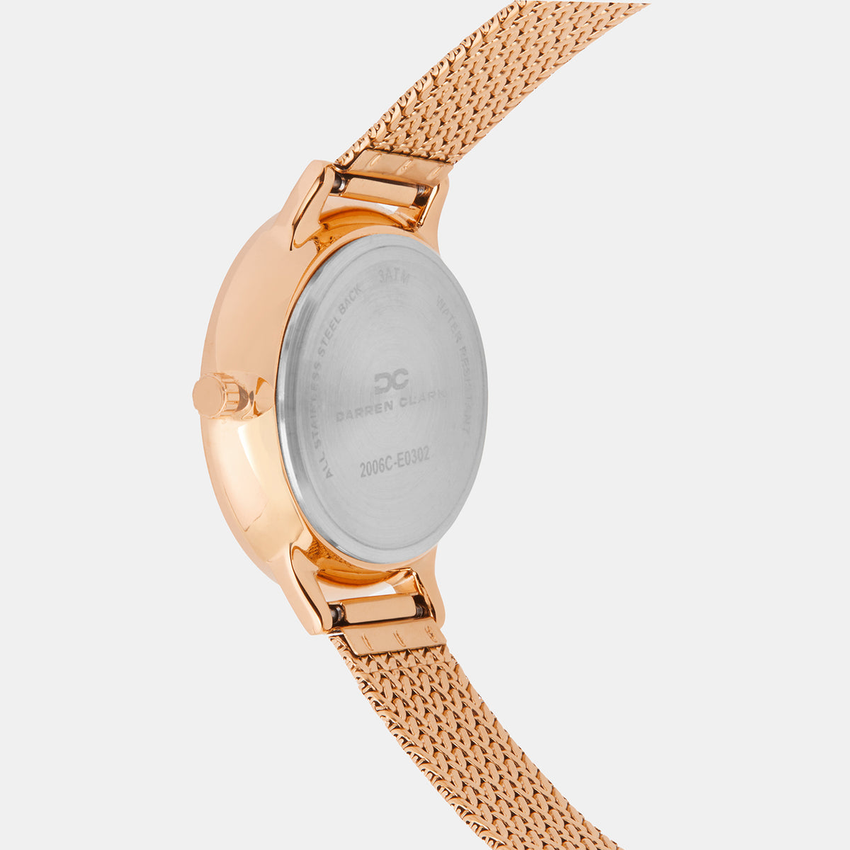 Darren Clark Metal Round watch