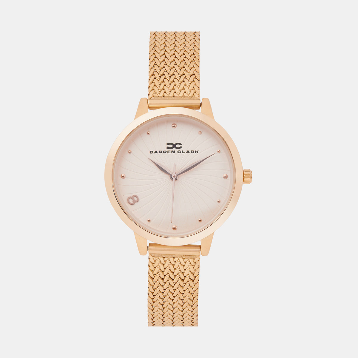 Darren Clark Round Rose Analog watch