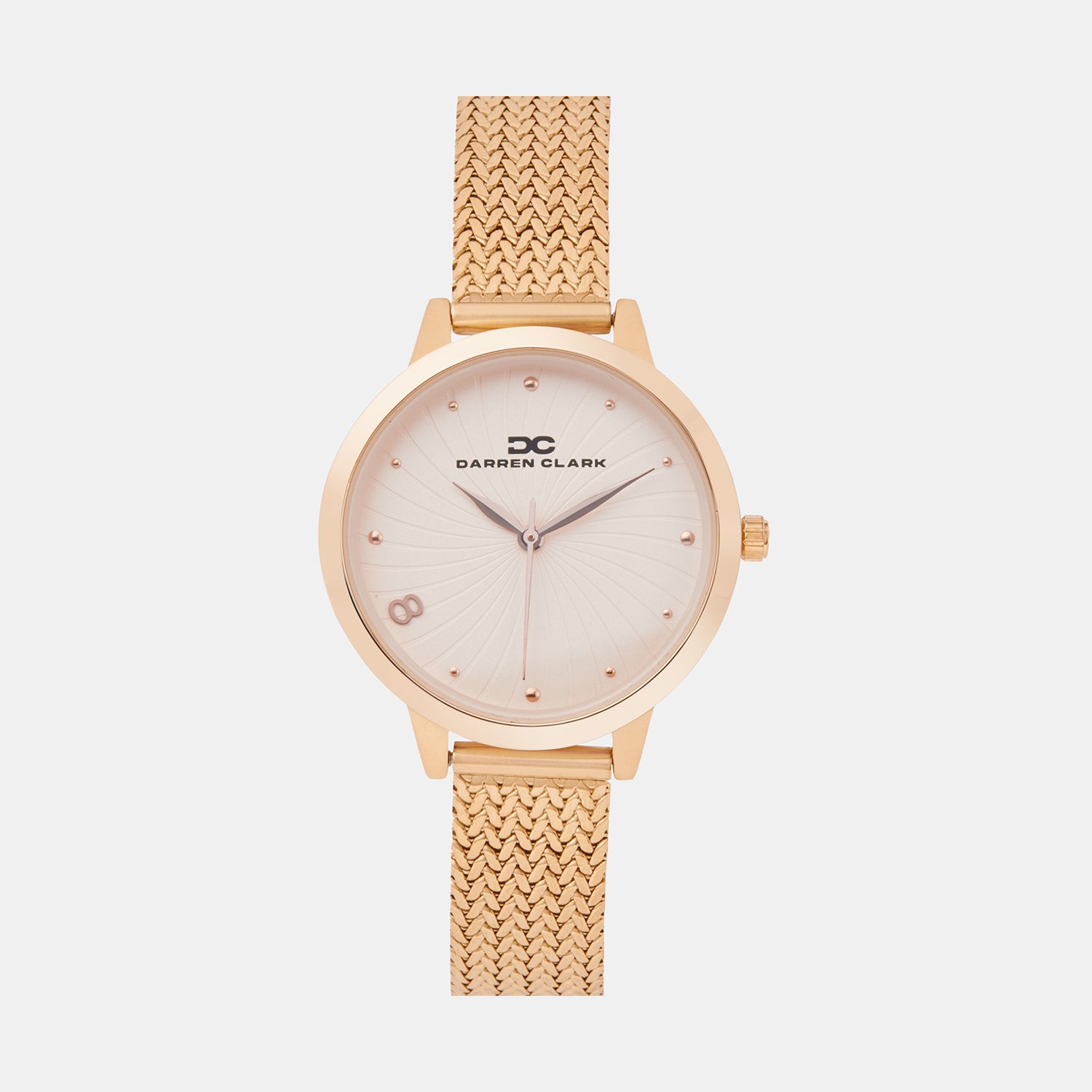 Darren Clark Round Rose Analog watch