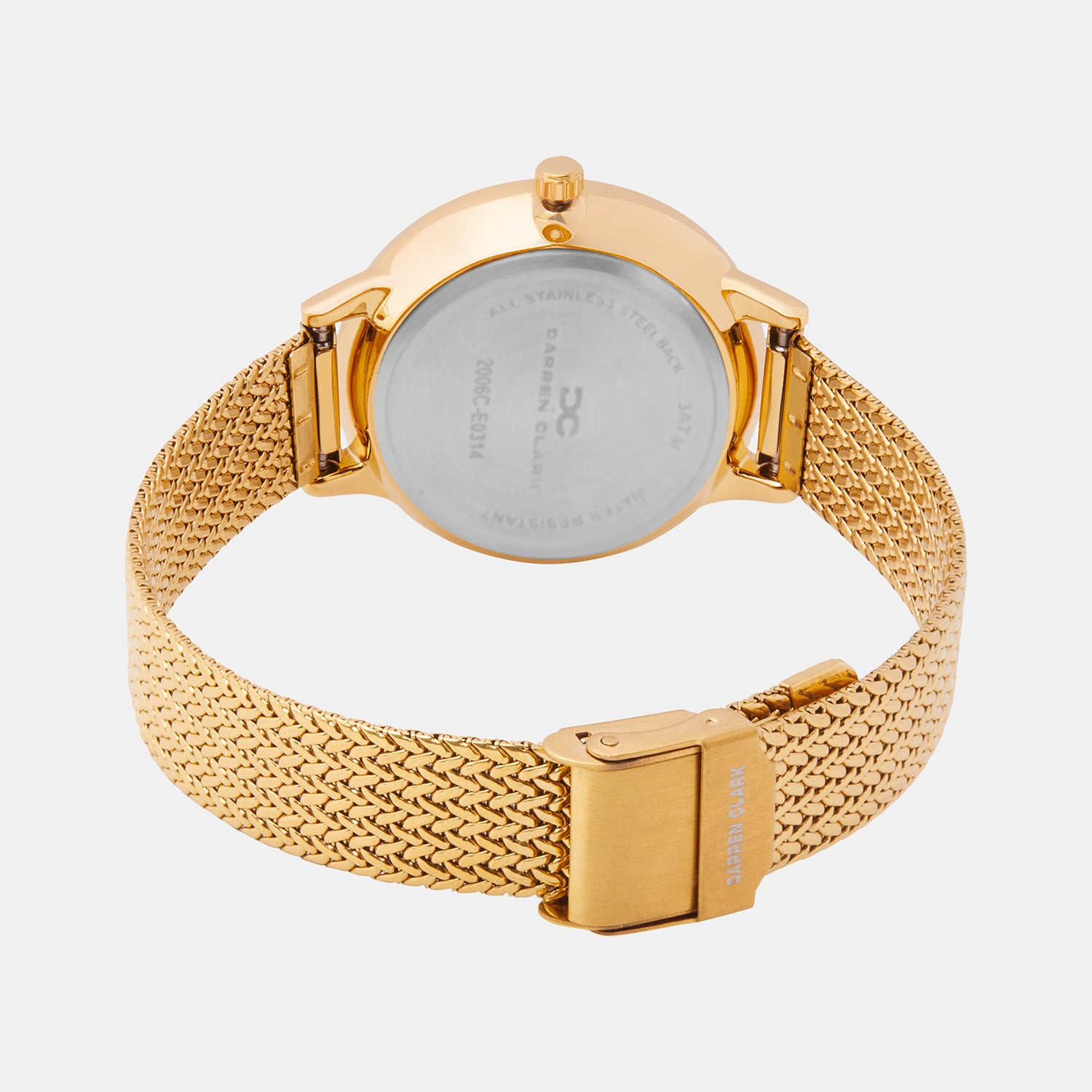 Darren Clark Women Round Green watch