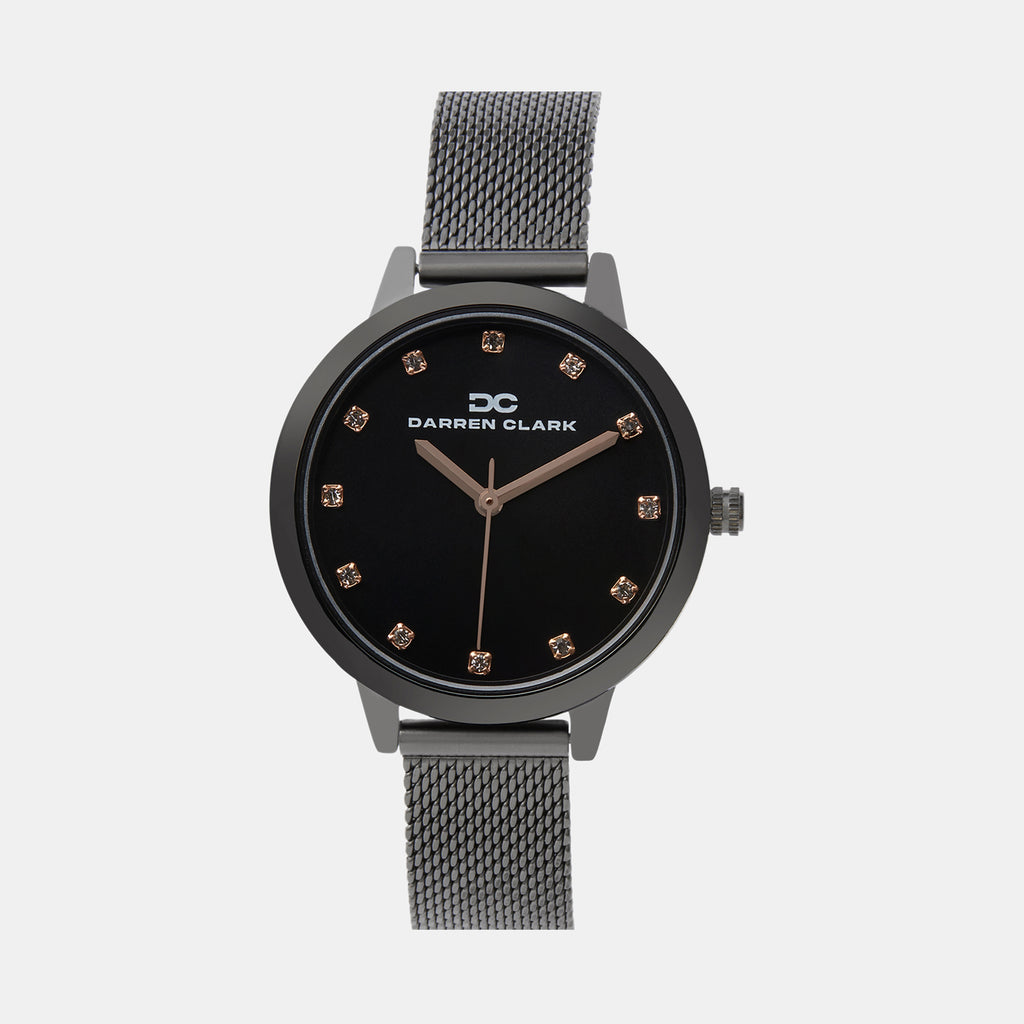 Darren Clark Round Black Analog watch