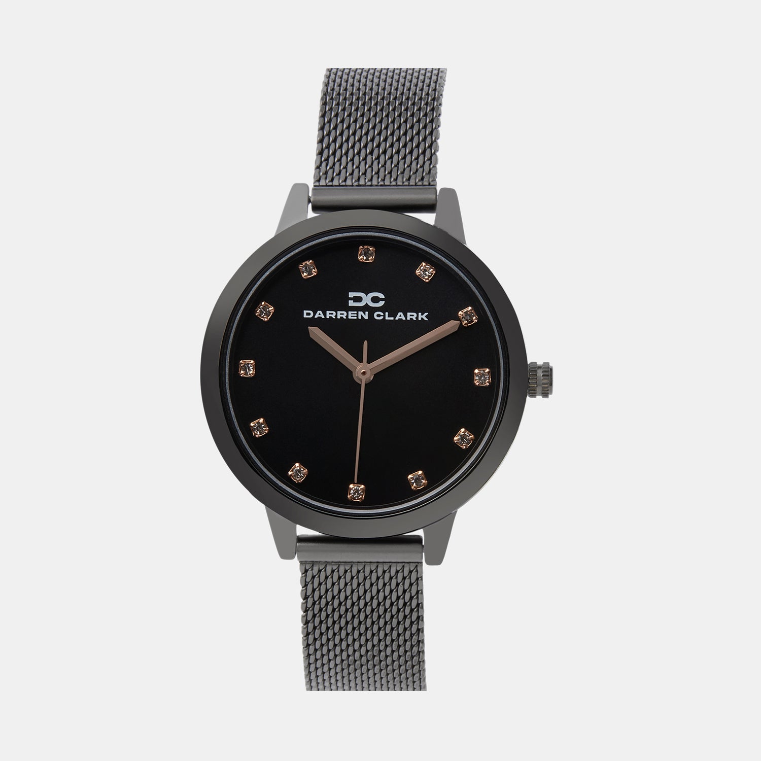 Darren Clark Round Black Analog watch