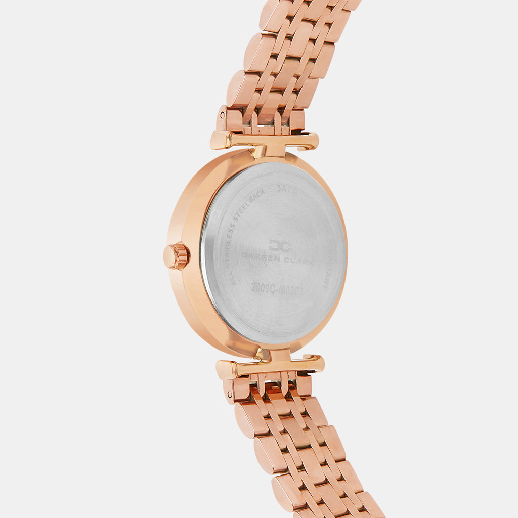 Darren Clark Women Round Silver watch